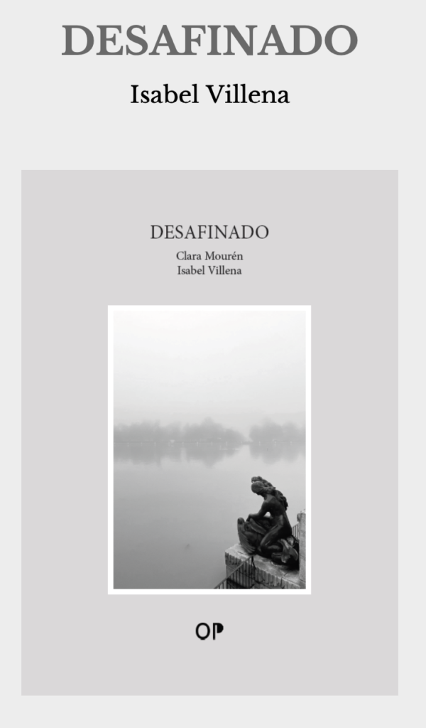 Disponible el libro Desafinado, de Isabel Villena