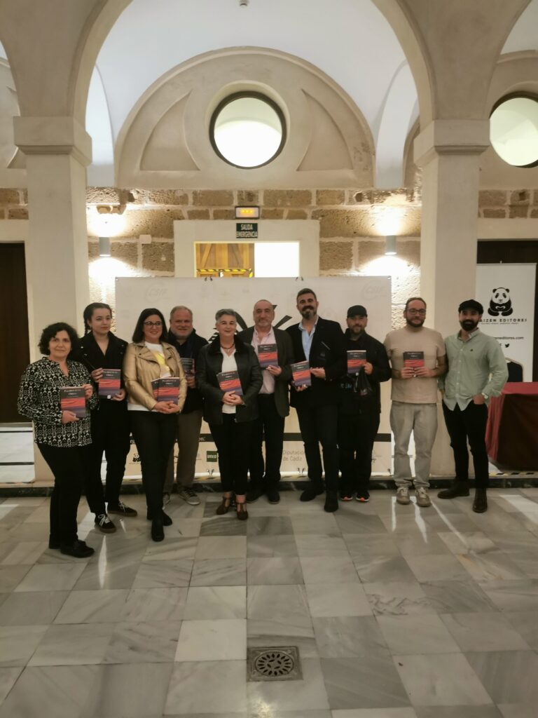 Patricia María Gallardo Soriano en el I Festival de Novela Negra «Gaditanoir»
