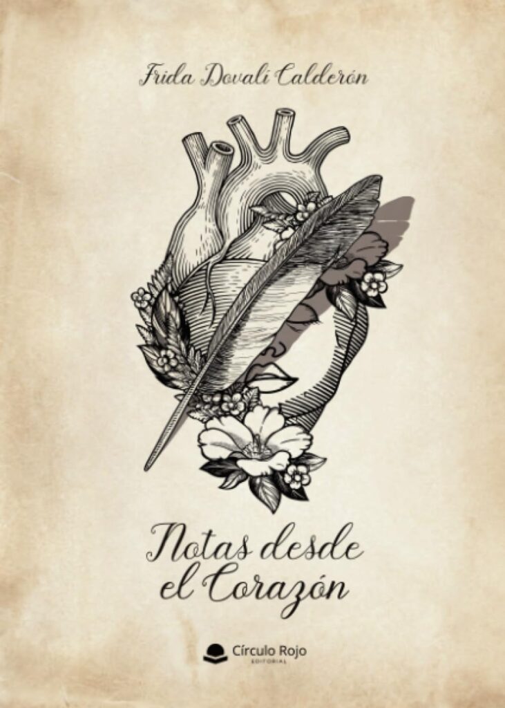 Notas desde el Corazón, el nuevo poemario de Frida Dovalí Calderón, ya a la venta